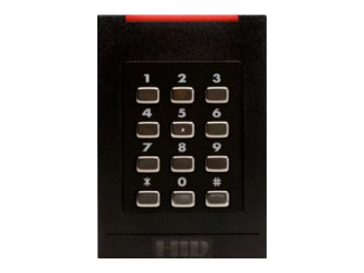 HID pivCLASS RPK40-H - Access control terminal - wired - serial RS-485/Wiegand - black, green flash 921PHRTEK0032W