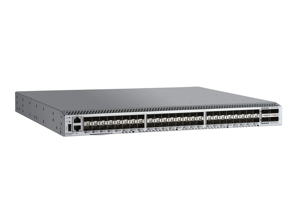 HPE StoreFabric SN6600B 32Gb 48/48 - Switch - managed - 48 x SFP    4 x QSFP  - rack-mountable Q0U60B#AC3