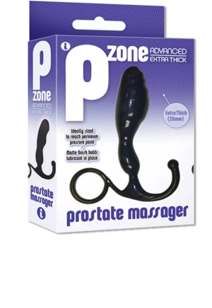 Icon Brands - The 9's - P-Zone Advanced, Prostate Massager, Black
