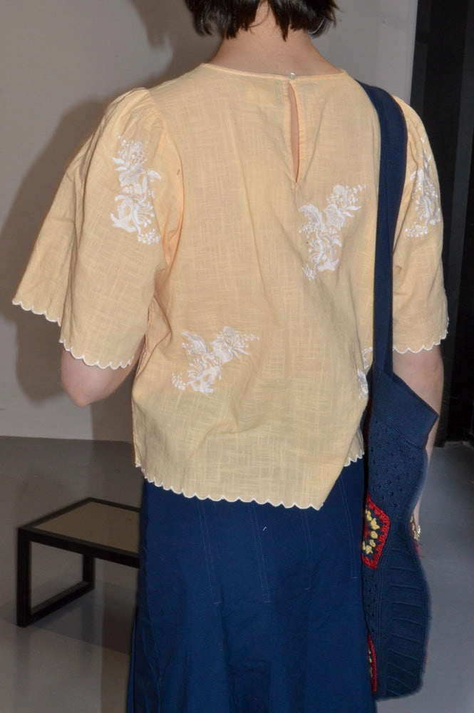 Indi & Cold Mandarina Peach Blouse