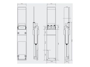 Integra Optics - QSFP28 transceiver module (equivalent to: Alcatel PSS 1830 3AL82099AA) - 100 GigE optical - 100GBase-SR4 - MPO 3AL82099AA-IO