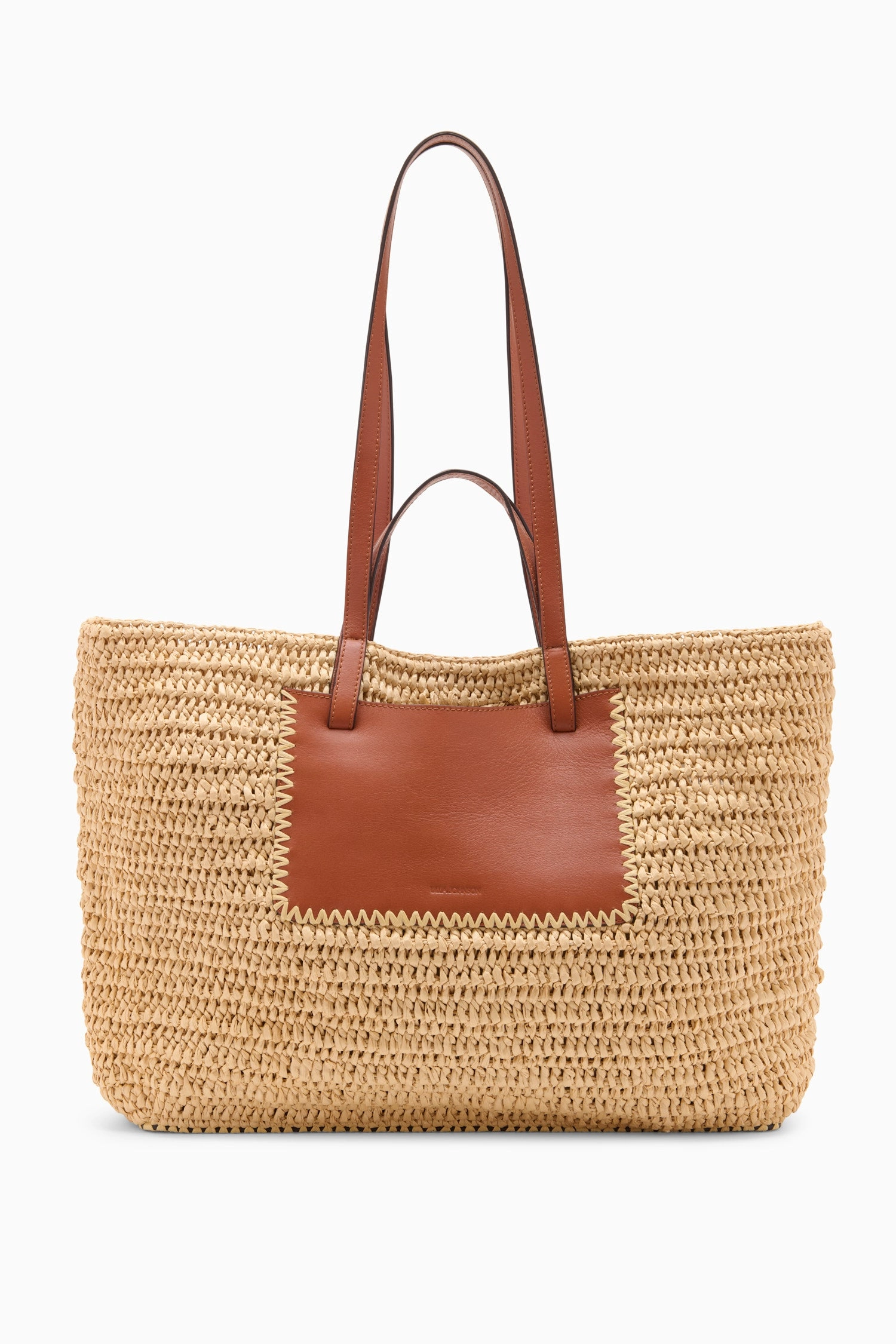 Lali Large Raffia Tote - Natural