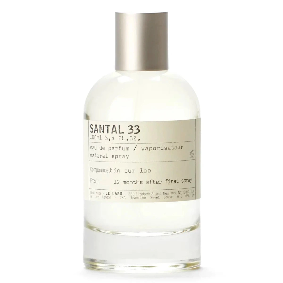 Le Labo Santal 33 3.4 oz EDP unisex