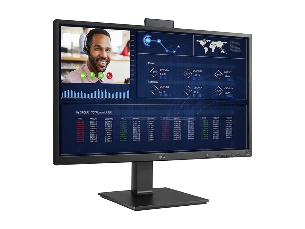 LG 27CQ650N-6N - Thin client - all-in-one 1 x Pentium N6005 / up to 3.3 GHz - RAM 4 GB - flash - eMMC 16 GB - UHD Graphics -