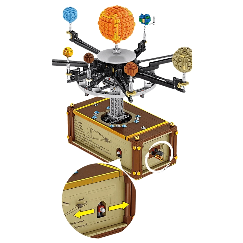 Motorised Solar System 1468pcs