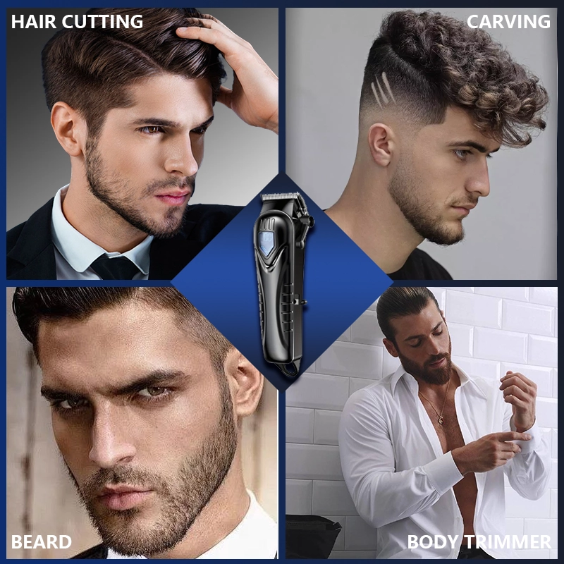 Mpow Rechargeable Hair Clipper Kit Black/Silver
