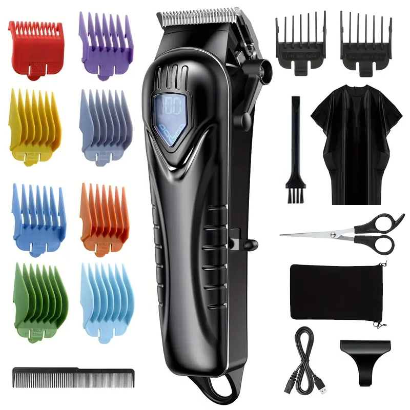 Mpow Rechargeable Hair Clipper Kit Black/Silver