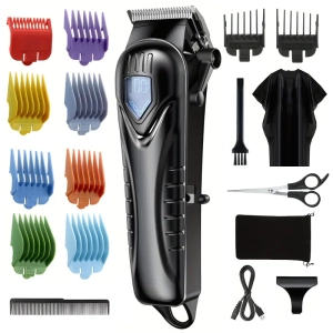 Mpow Rechargeable Hair Clipper Kit Black/Silver