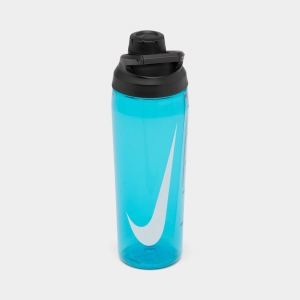 Nike TR Hypercharge Chug Bottle 24 OZ Blue Fury / Black - White