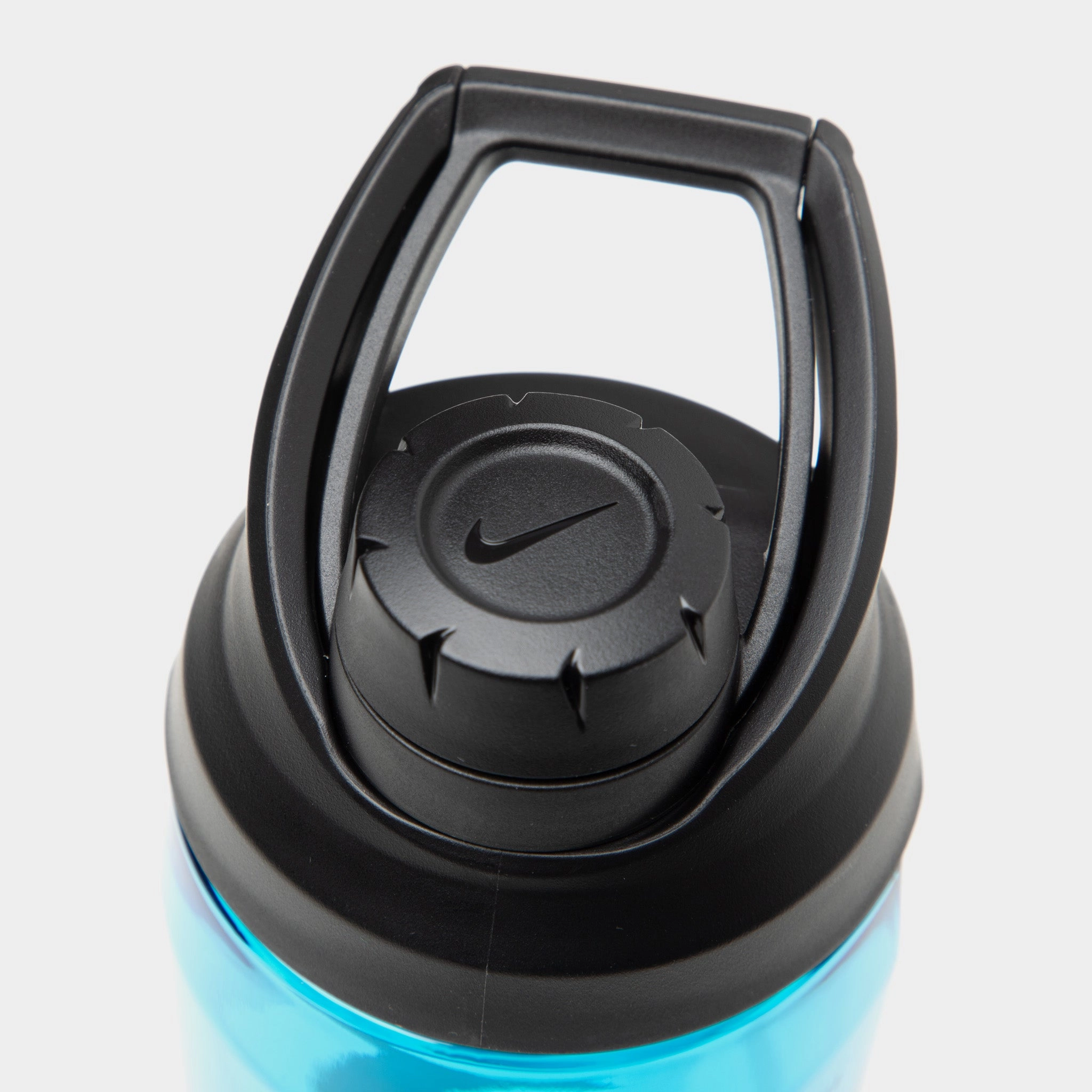 Nike TR Hypercharge Chug Bottle 24 OZ Blue Fury / Black - White
