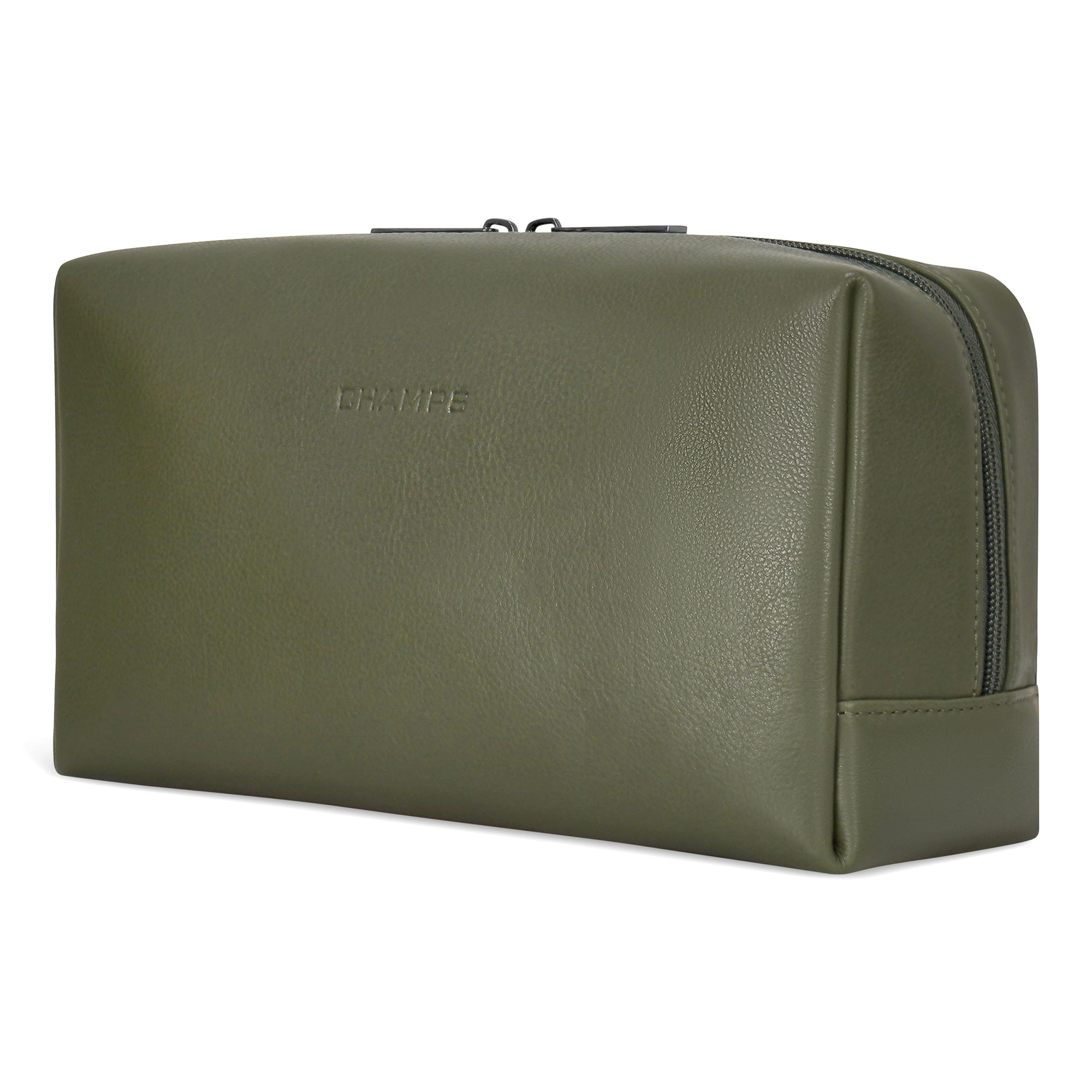 Onyx / Leather Toiletry Bag *Drop Ship*