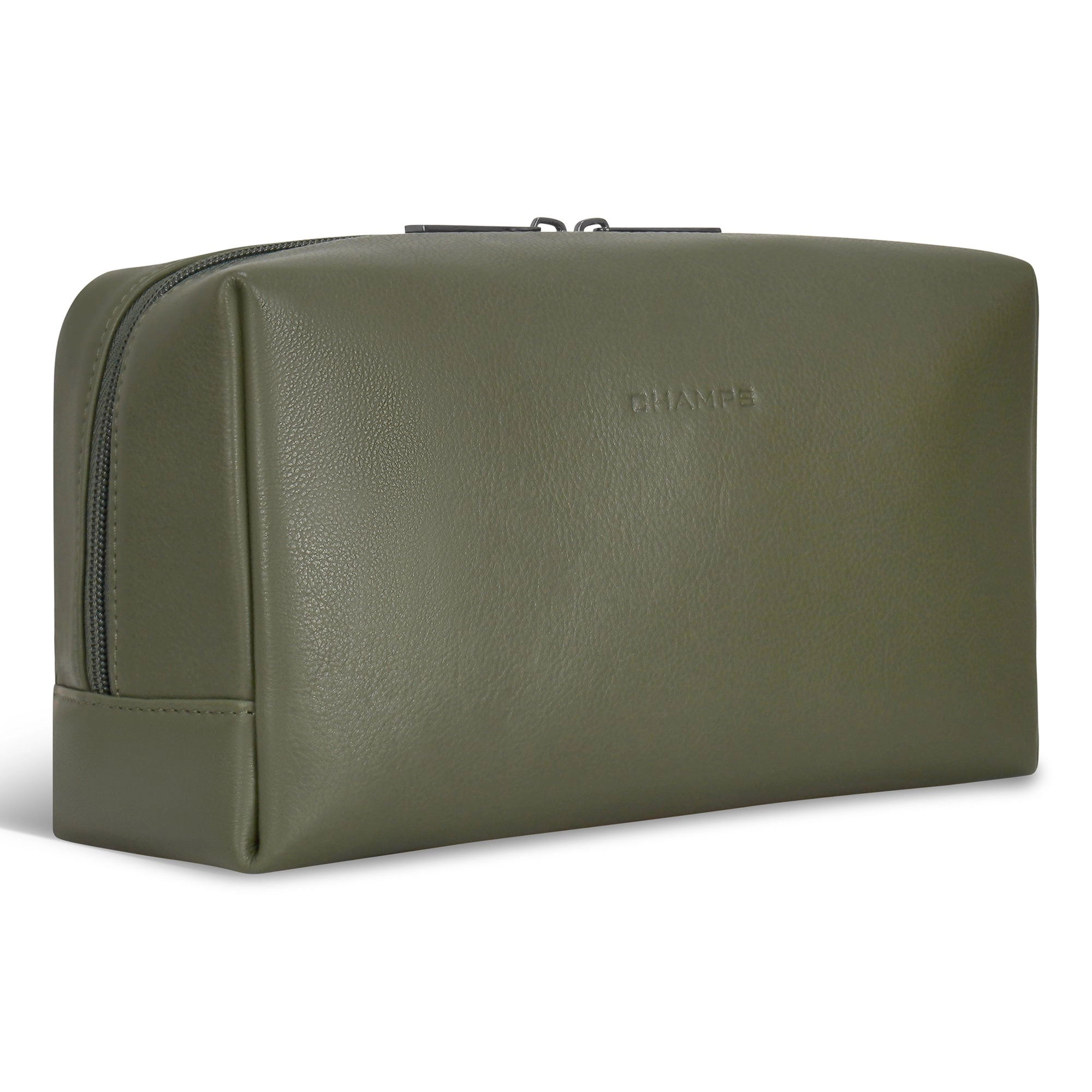 Onyx / Leather Toiletry Bag *Drop Ship*