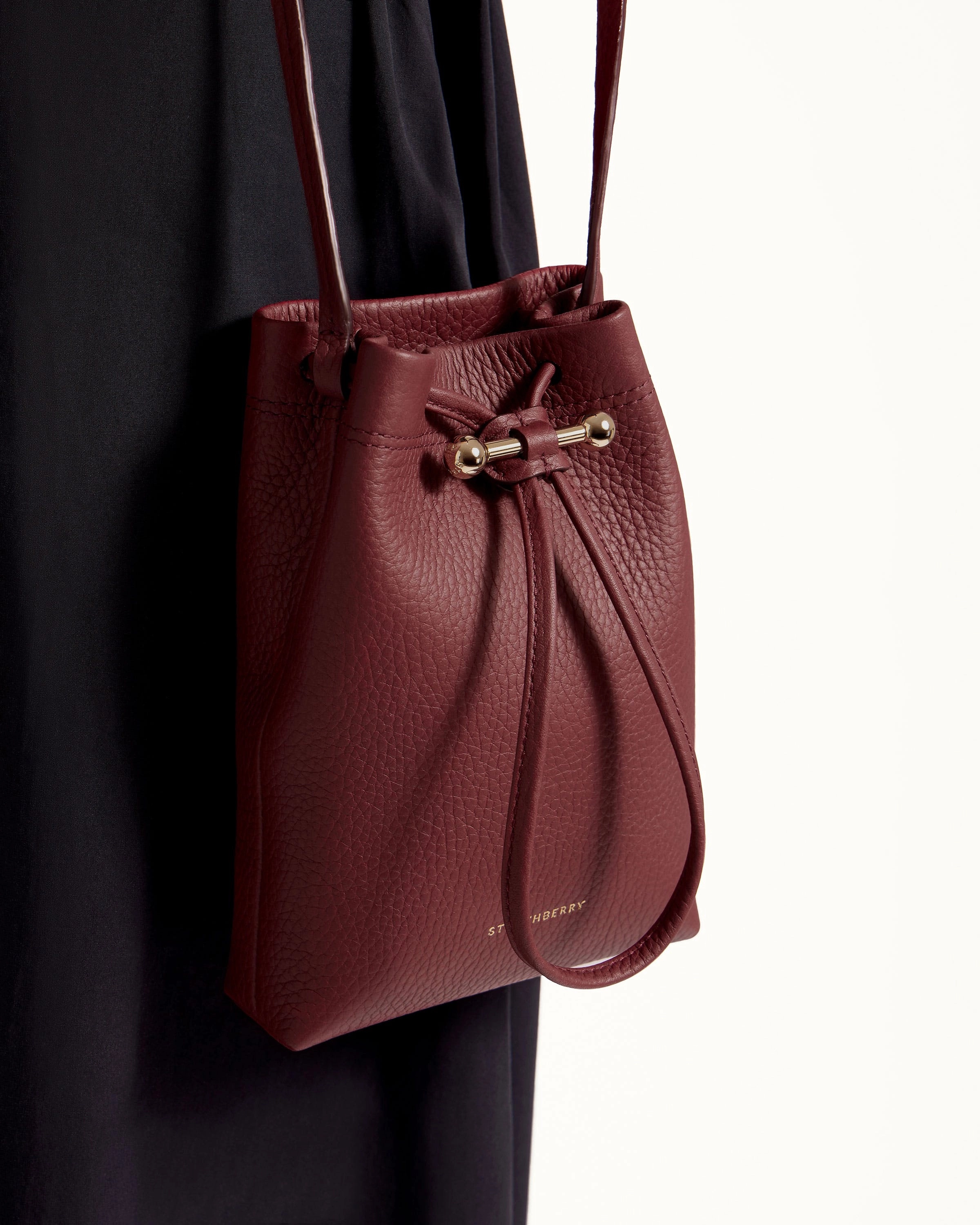 Osette Midi Pouch - Oxblood
