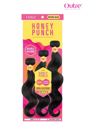 OUTRE HONEY PUNCH UNPROCESSED HUMAN HAIR - BODY MULTI