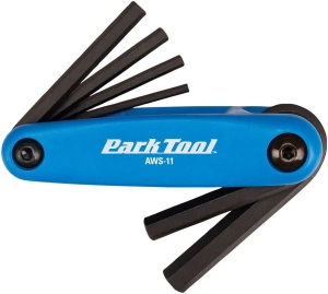 Park Tool AWS-11 Fold Up Hex Wrench Set