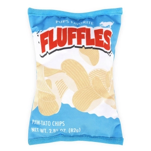 P.L.A.Y. Fluffles Chips Dog Toy