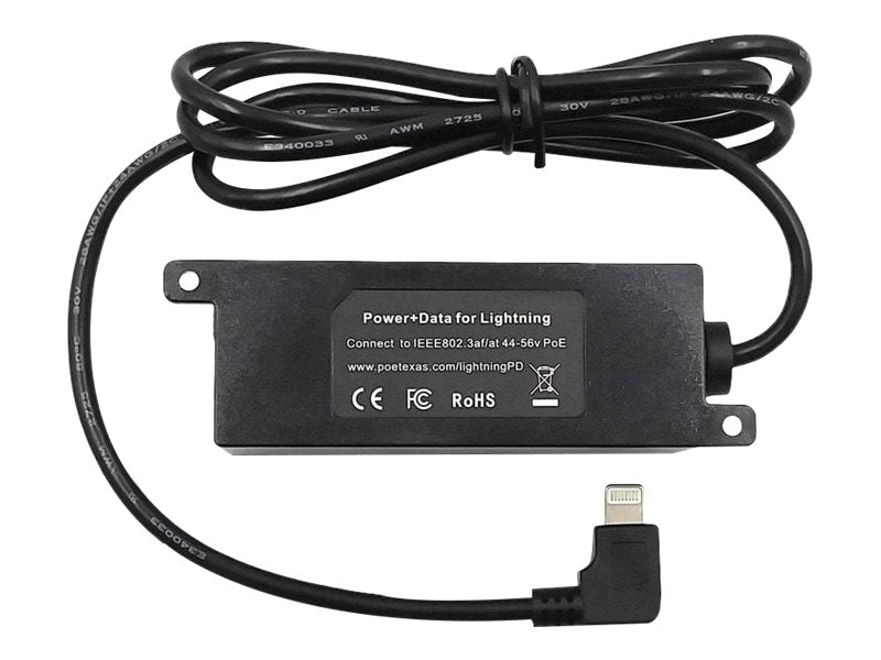 POE Texas GAF-LIGHTNING-PD - PoE adapter (wall mountable) - 44 - 57 V - 12 Watt - for Apple iPad/iPhone