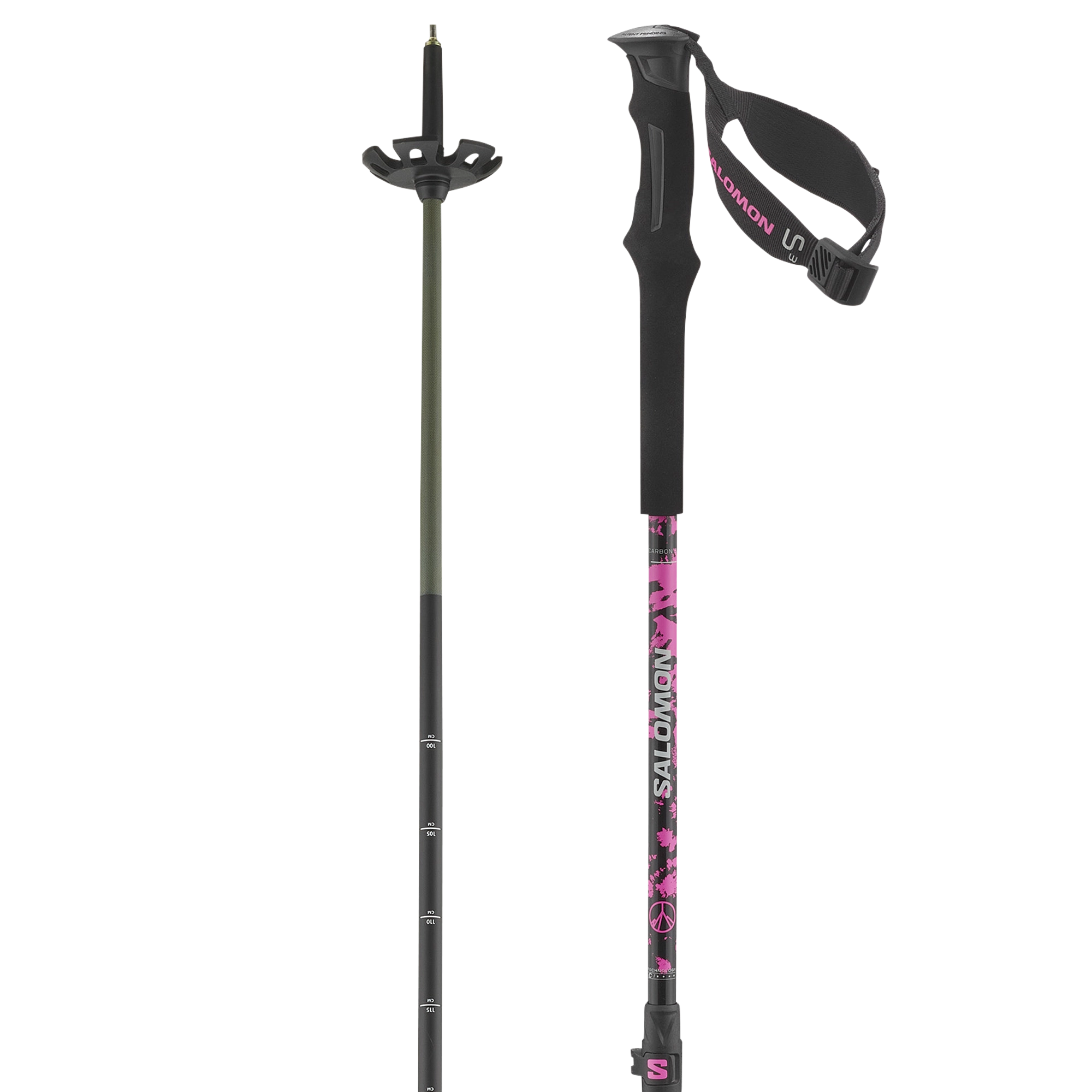 QST CARBON S3 SKI POLES