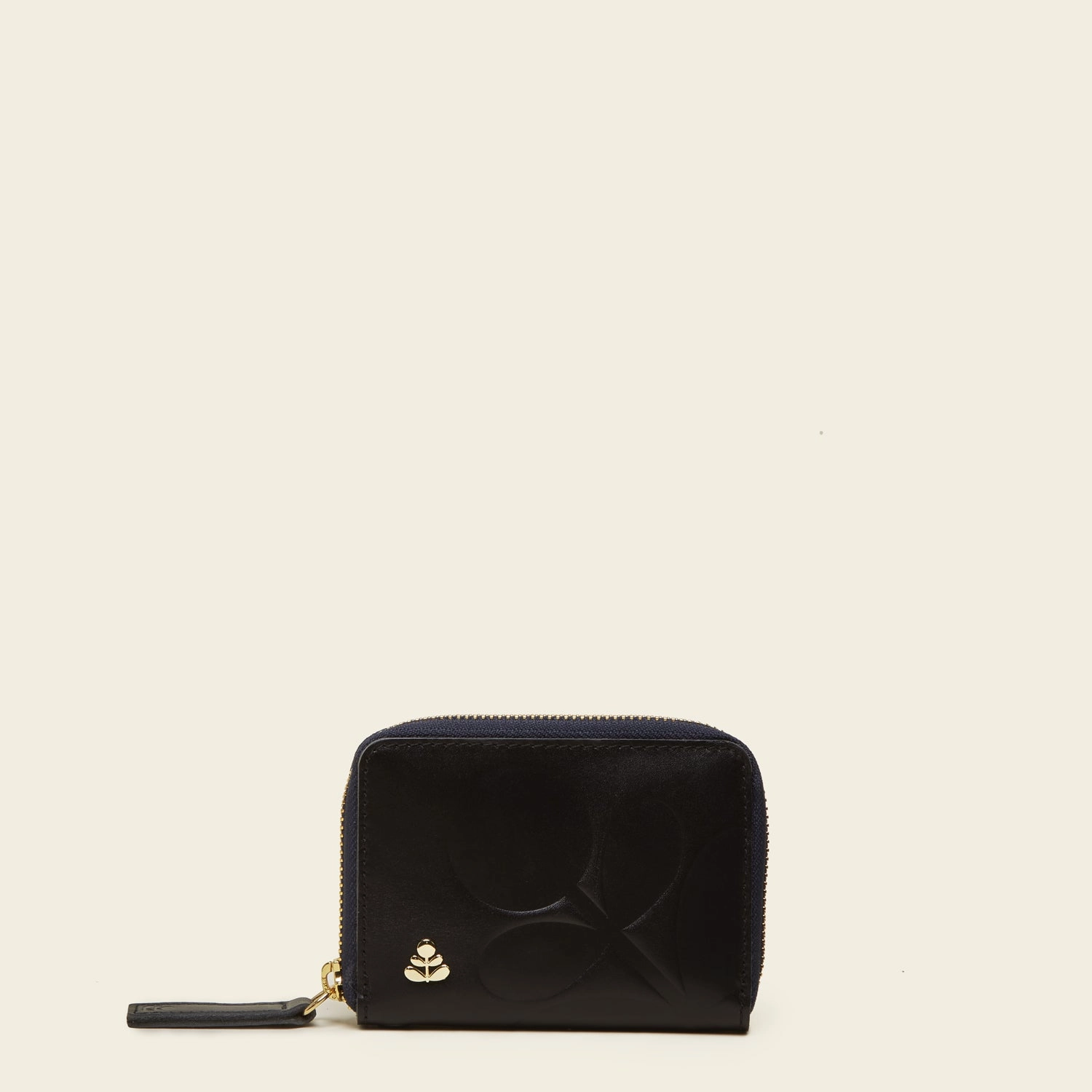 Remember Me Purse - Embossed Stem Black