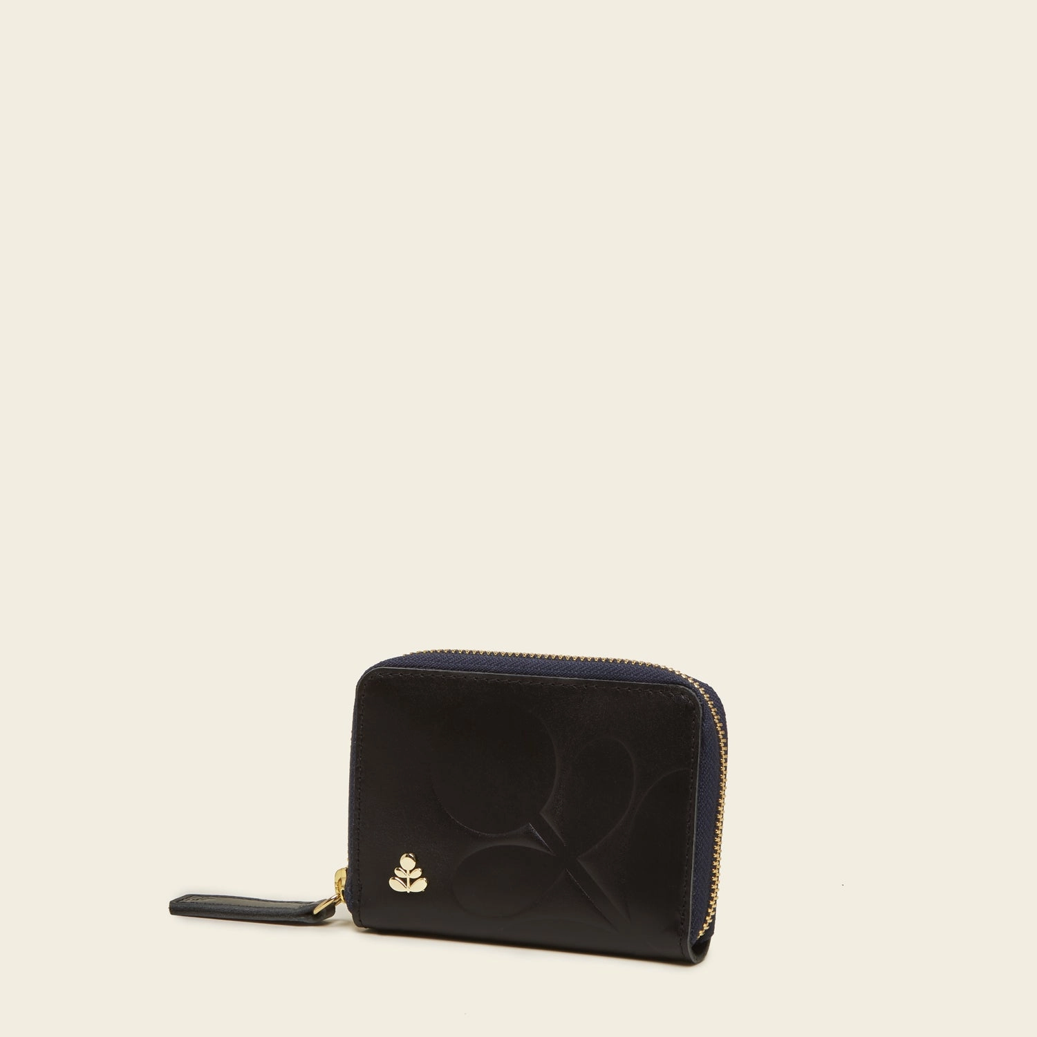 Remember Me Purse - Embossed Stem Black