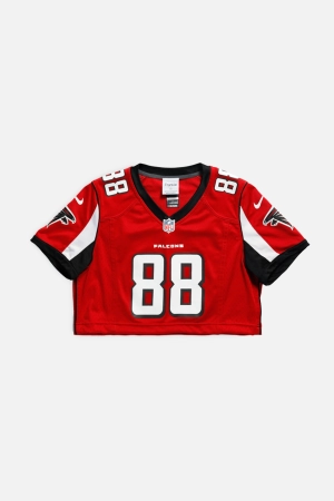 Rework Crop Atlanta Falcons NFL Jersey - S