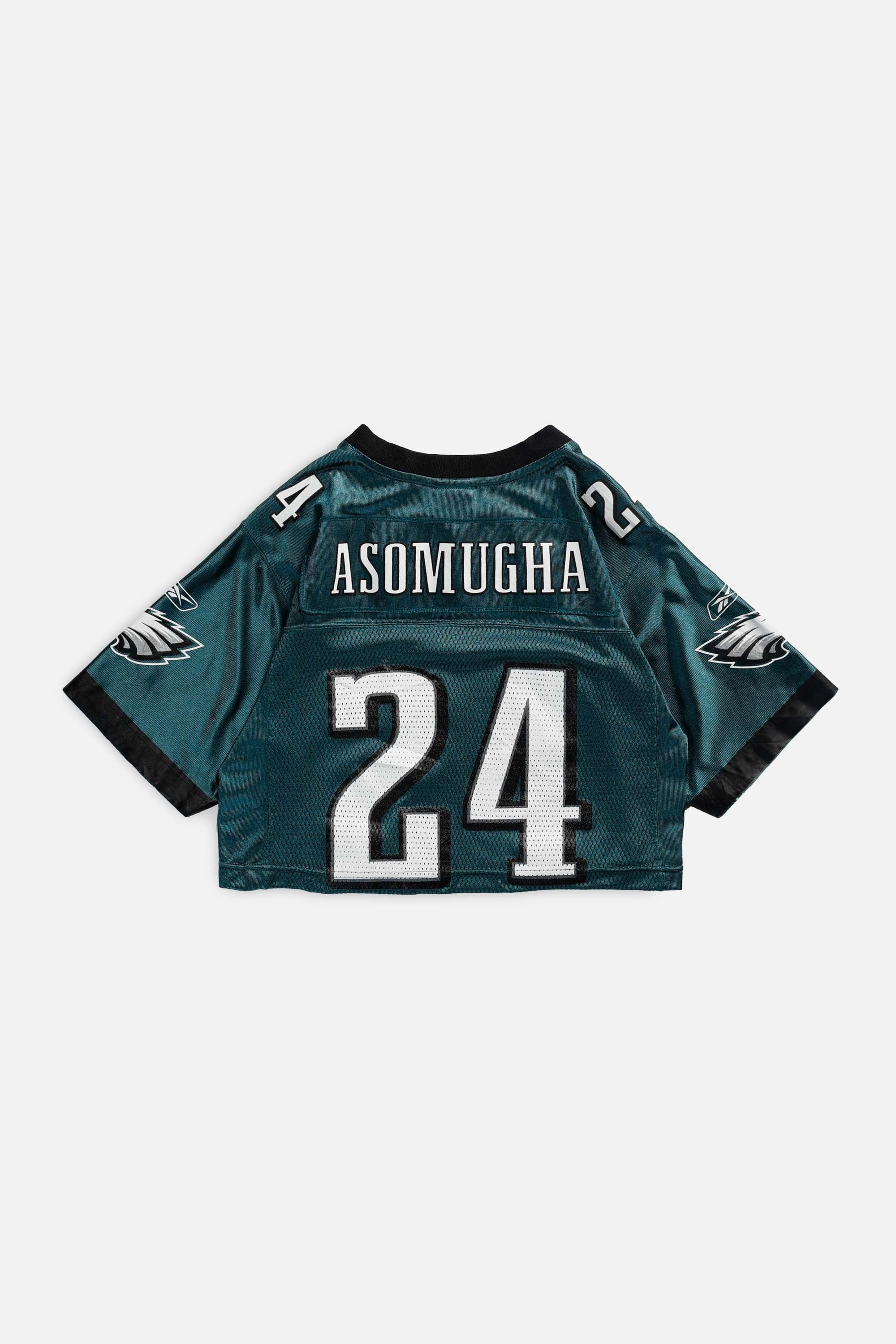 Rework Eagles Crop NFL Jersey - S