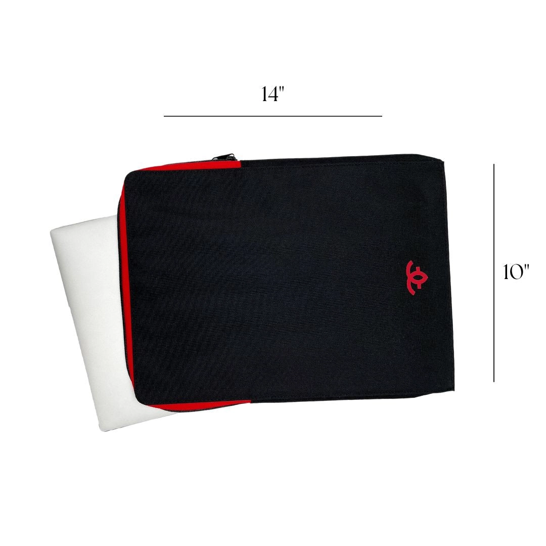 Rouge Noir Tote With Laptop Sleeve 15"