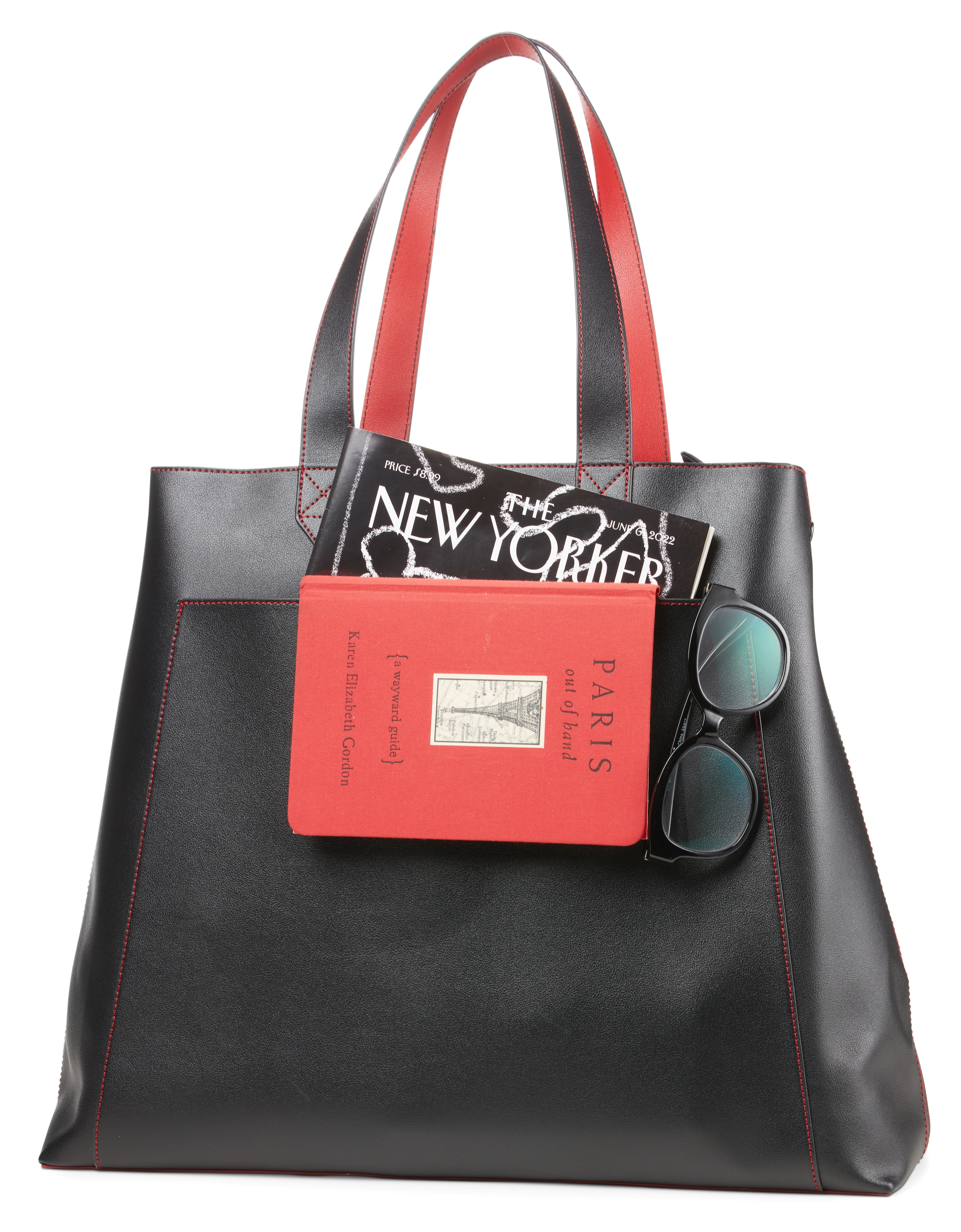 Rouge Noir Tote With Laptop Sleeve 15"