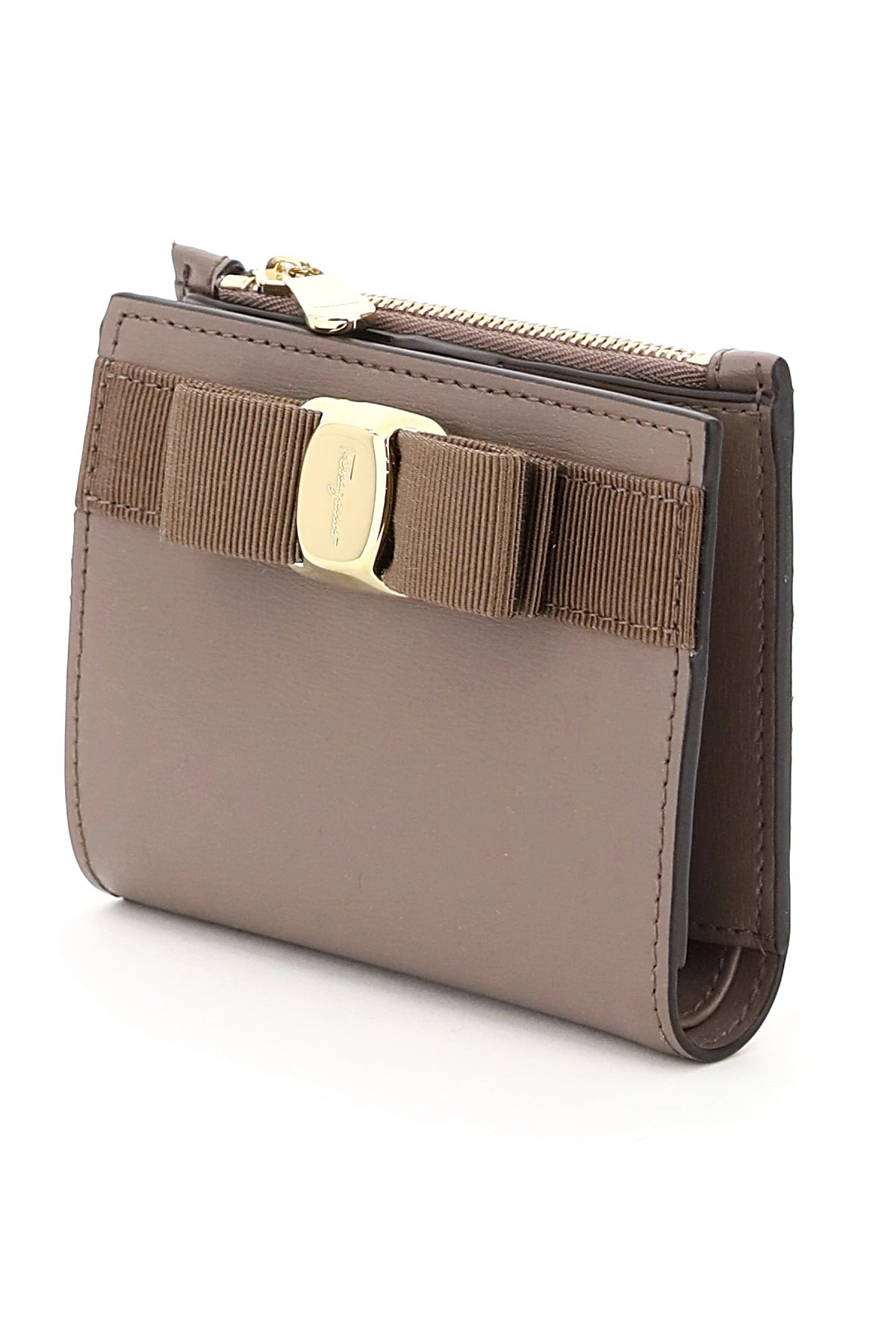 Salvatore Ferragamo Vara Bow Compact Wallet