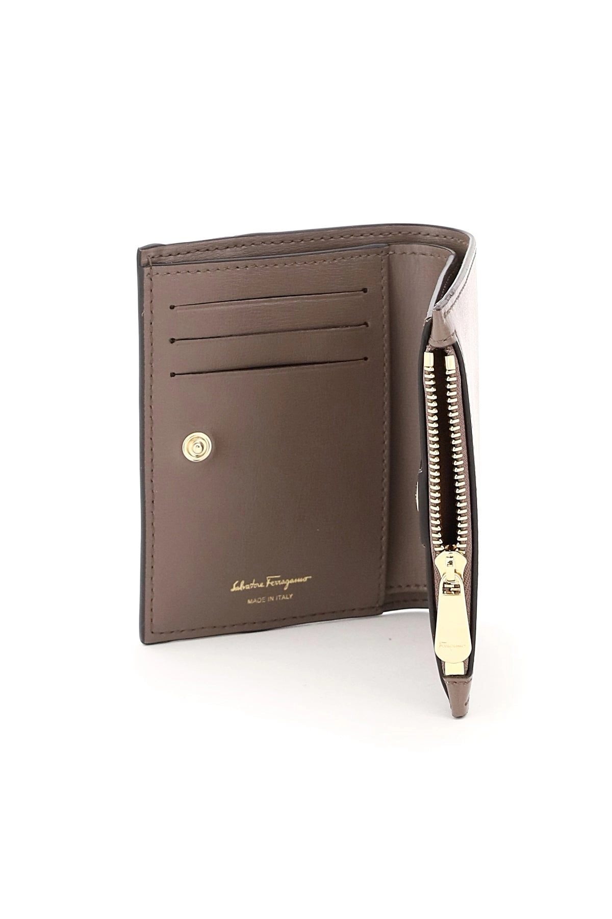 Salvatore Ferragamo Vara Bow Compact Wallet
