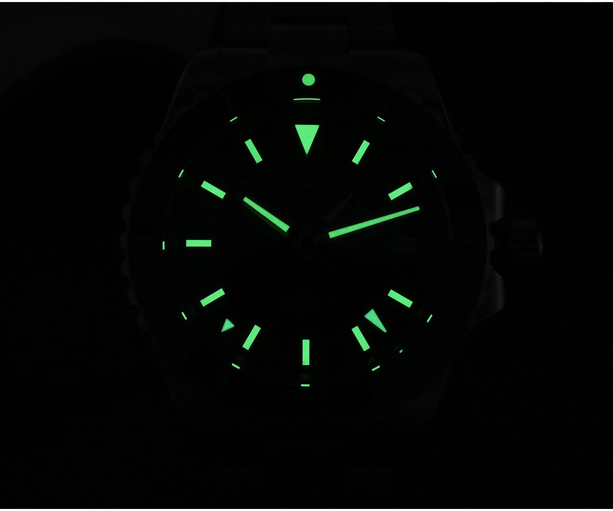 San Martin 39mm Diver GMT Watch SN0136