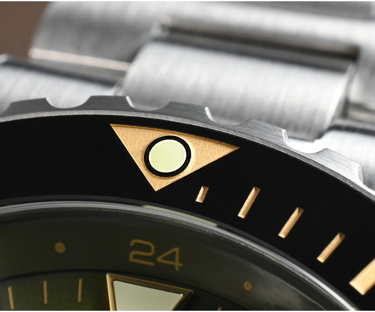 San Martin 39mm Diver GMT Watch SN0136