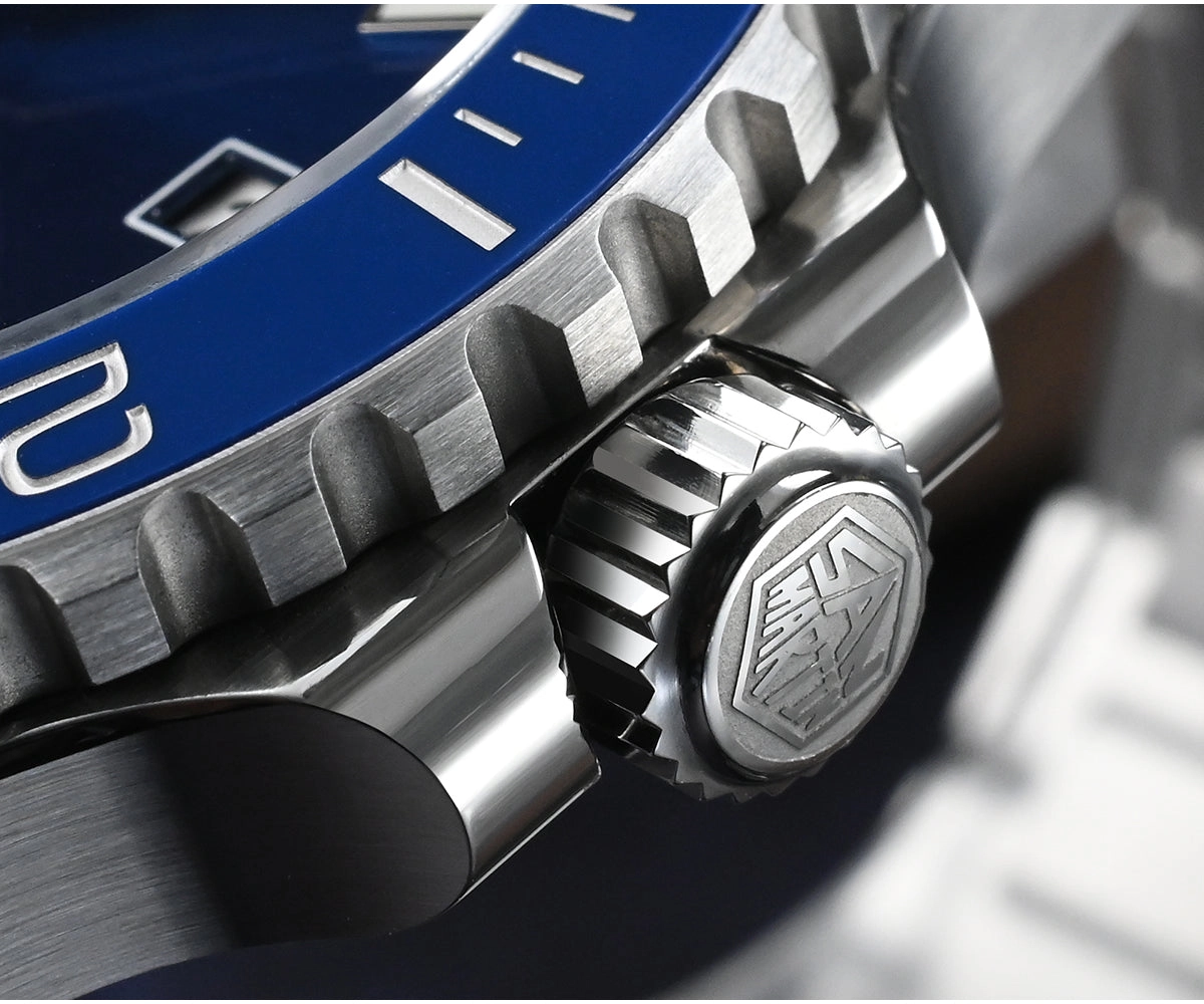 San Martin 39mm Diver GMT Watch SN0136