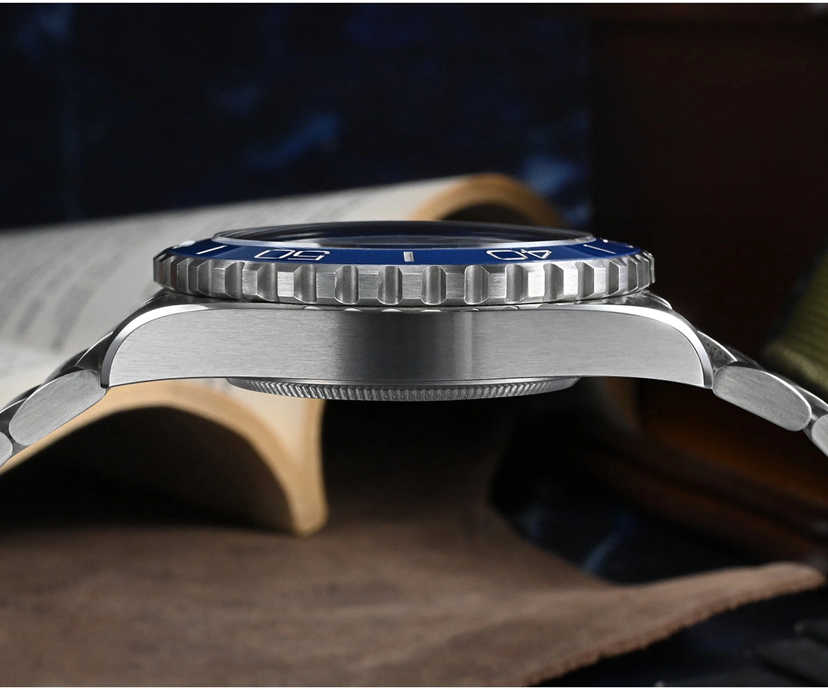 San Martin 39mm Diver GMT Watch SN0136