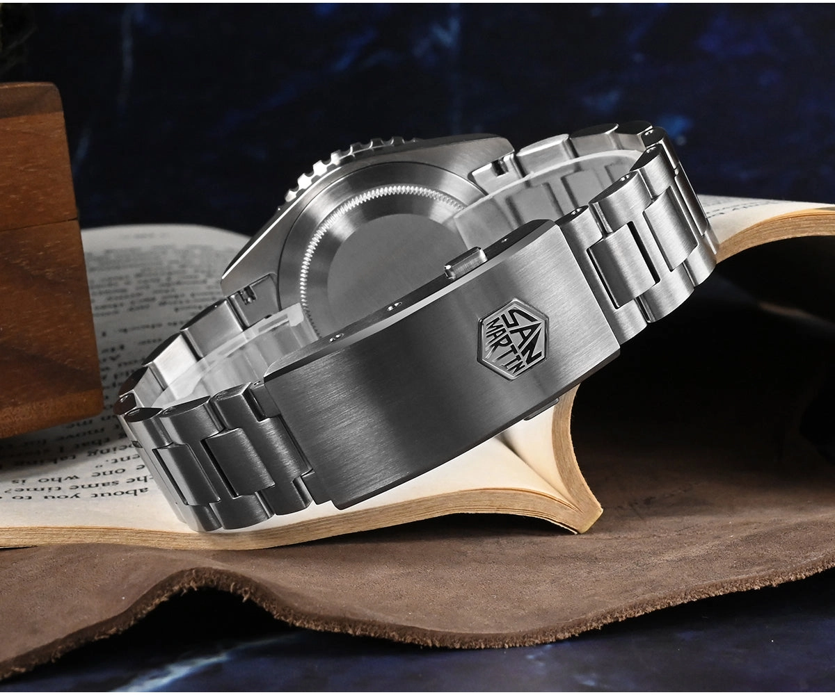 San Martin 39mm Diver GMT Watch SN0136