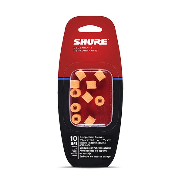 Shure EAORF2 Orange Foam Sleeves - Discontinued