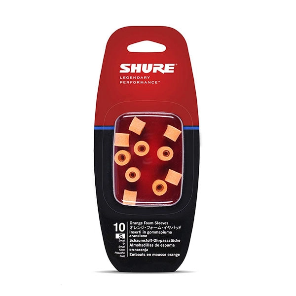 Shure EAORF2 Orange Foam Sleeves - Discontinued