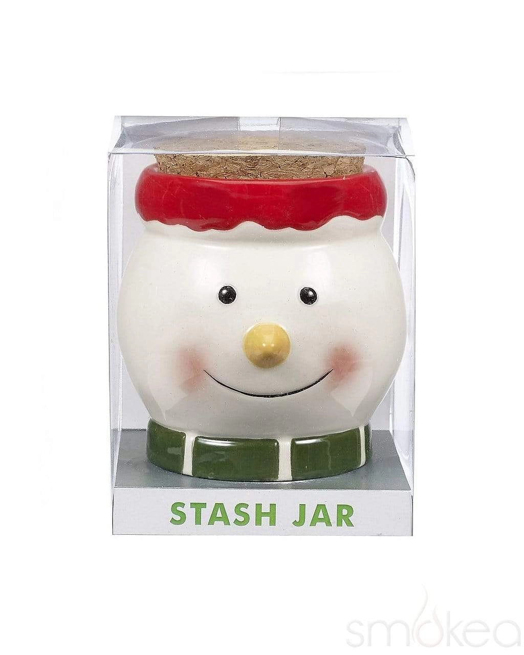 SMOKEA Snowman Stash Jar