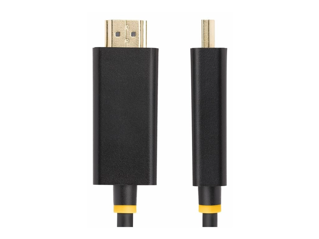 StarTech.com 6.6ft (2m) DisplayPort to HDMI Adapter Cable, 4K 60Hz with HDR, DP to HDMI 2.0b, Active Video Converter, DisplayPort 6F-DP-HDMI-4K60-HDR