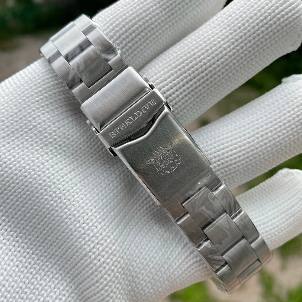 Steeldive SD1906 Carved Coin Bezel NH35 Automatic Watch