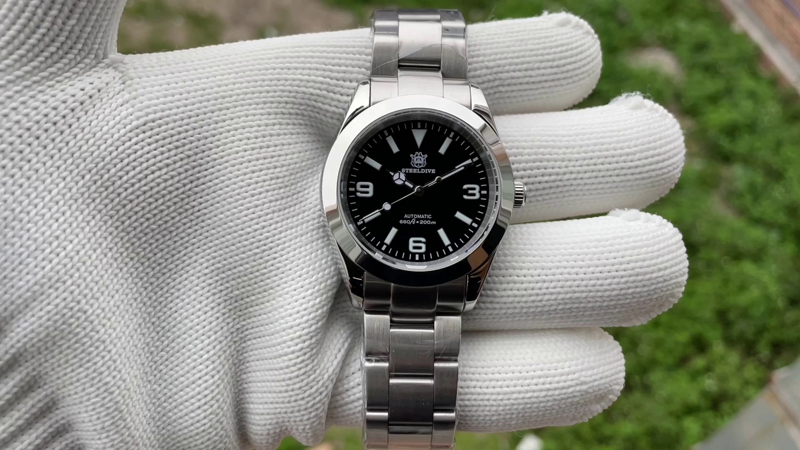 Steeldive SD1934T Retro Explore Automatic Watch