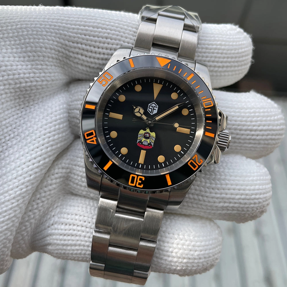 Steelflier SF754VC Orange Sub Automatic Watch V2