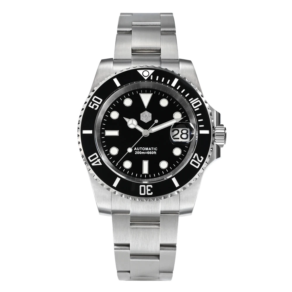 ★SuperDeals★San Martin 40mm Sub Diver Watch SN017GB