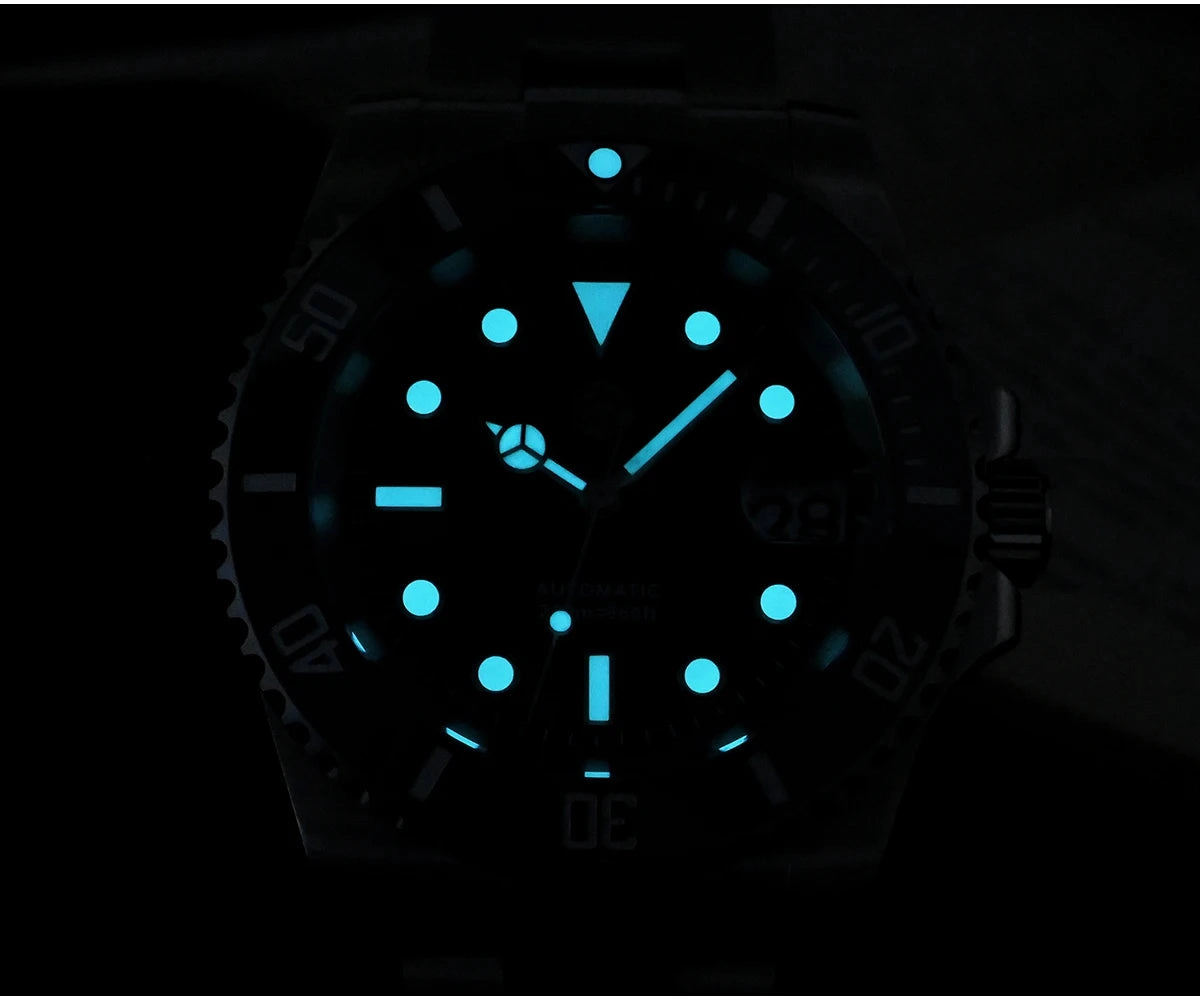 ★SuperDeals★San Martin 40mm Sub Diver Watch SN017GB