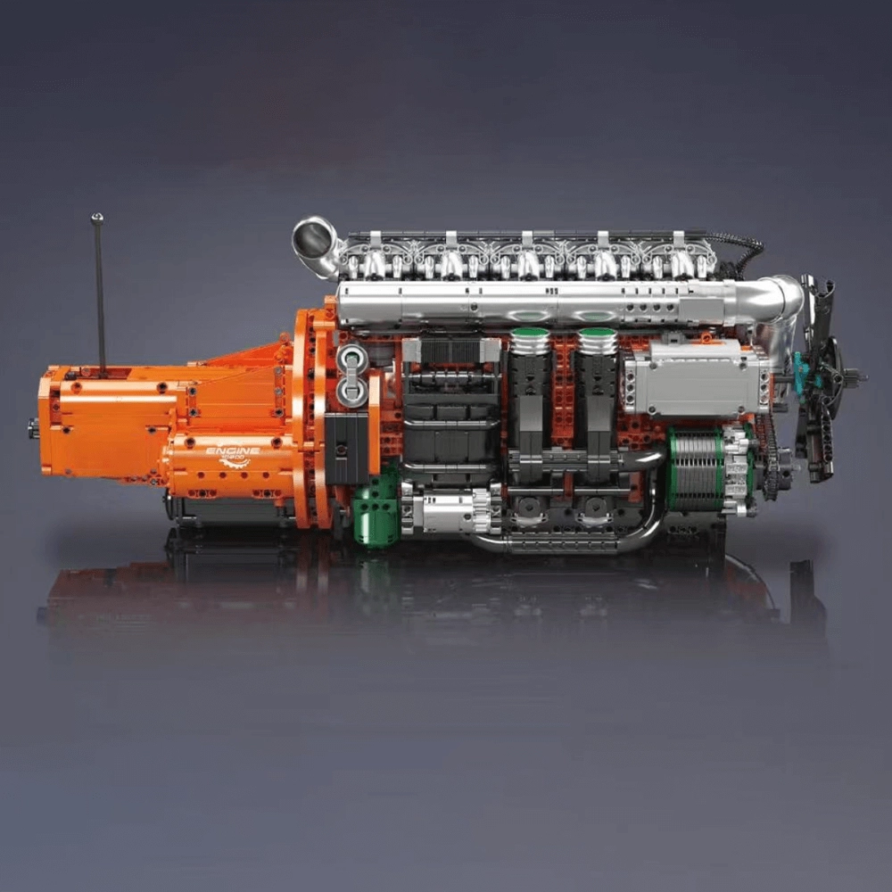 The Ultimate Inline-6 Truck Engine 3235pcs