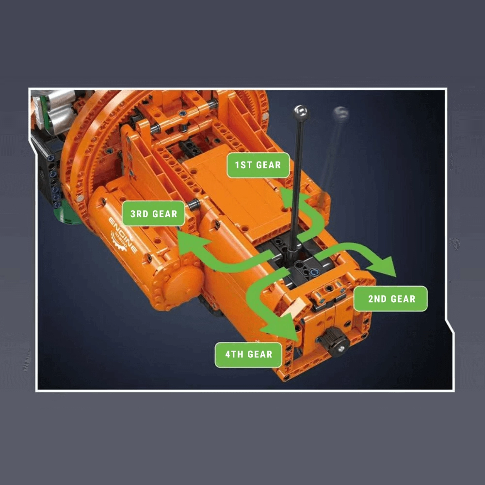 The Ultimate Inline-6 Truck Engine 3235pcs