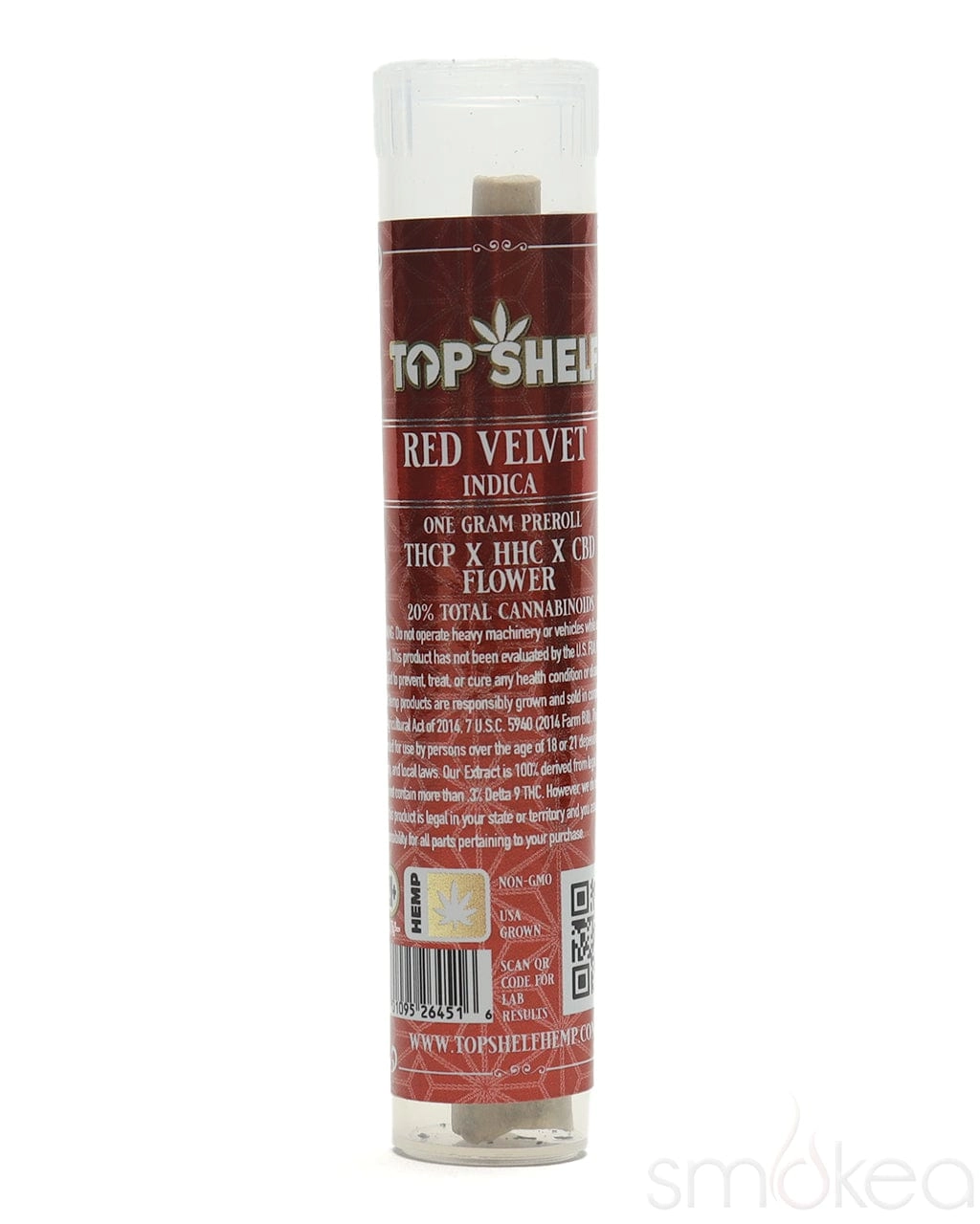 Top Shelf Hemp 1g THCP Pre-Roll - Red Velvet