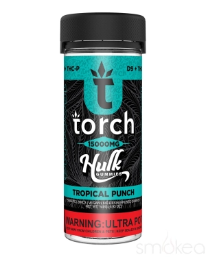 Torch 15000mg Delta 9   THCP Hulk Gummies - Tropical Punch