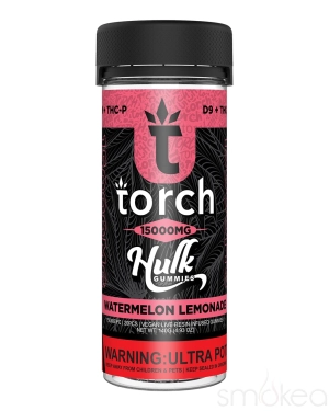 Torch 15000mg Delta 9   THCP Hulk Gummies - Watermelon Lemonade