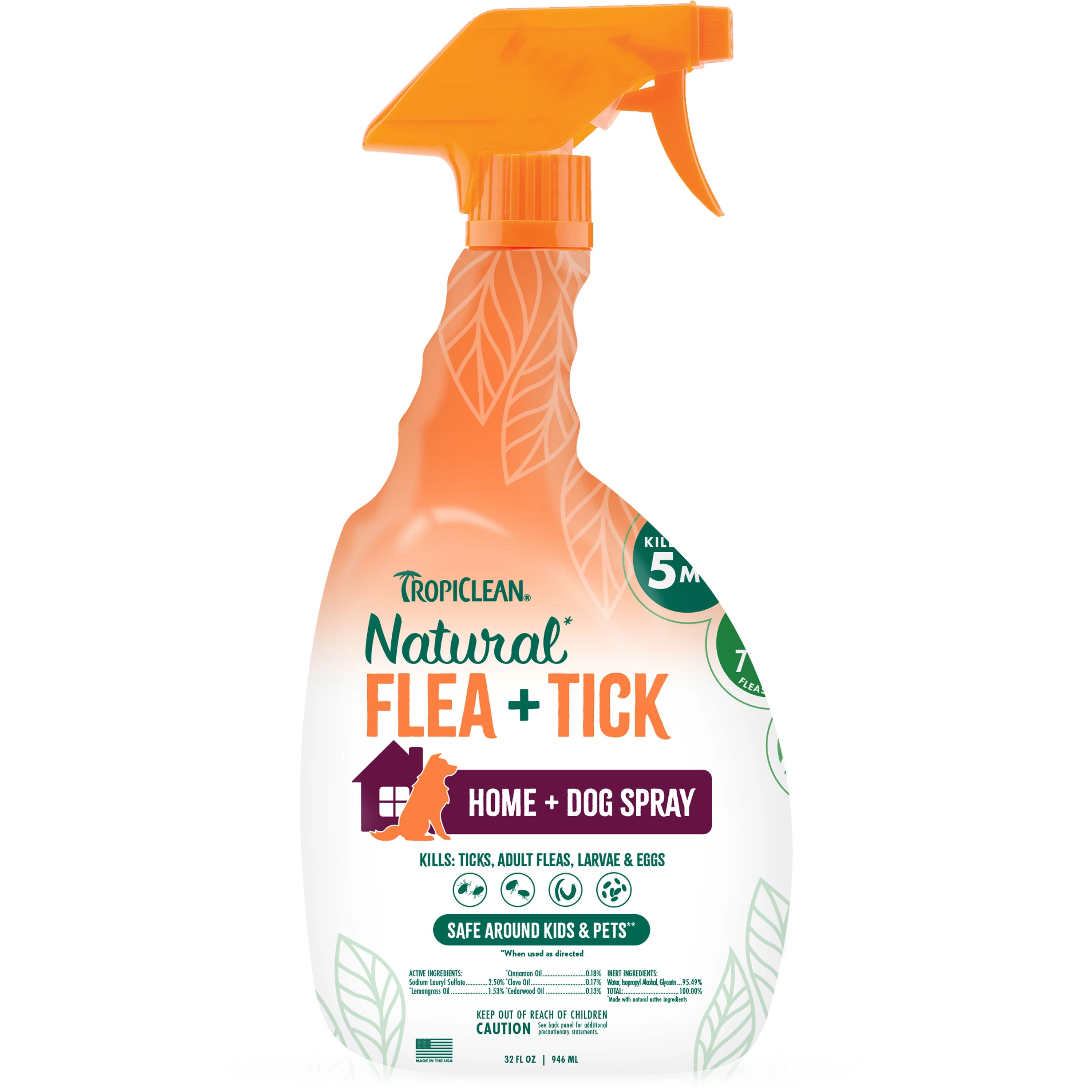 Tropiclean Flea & Tick Spray for Home